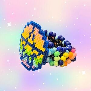 Pastel Pentagram Kandi Cuff